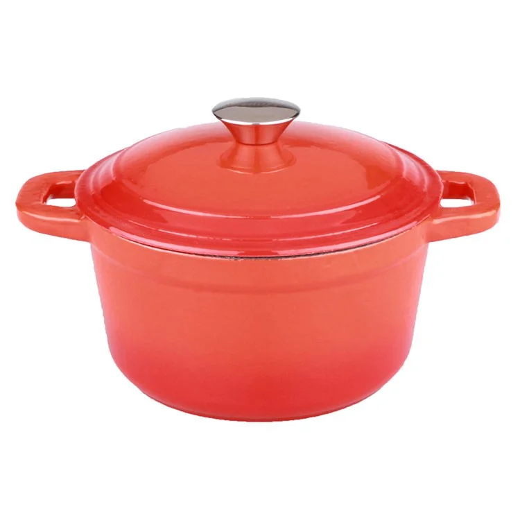 Neo 7-Quart Cast Iron Round Covered Casserole Dish