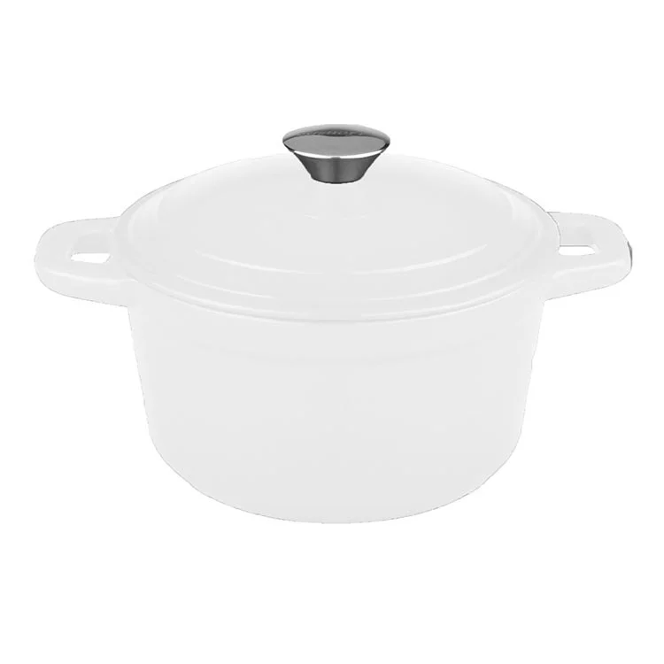 Neo 7-Quart Cast Iron Round Covered Casserole Dish