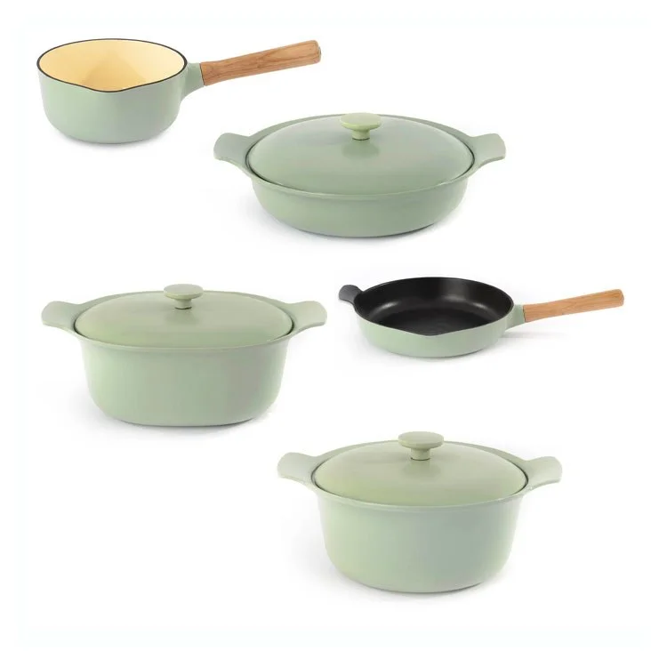 Ron Cast Iron Cookware Eight-Piece Set