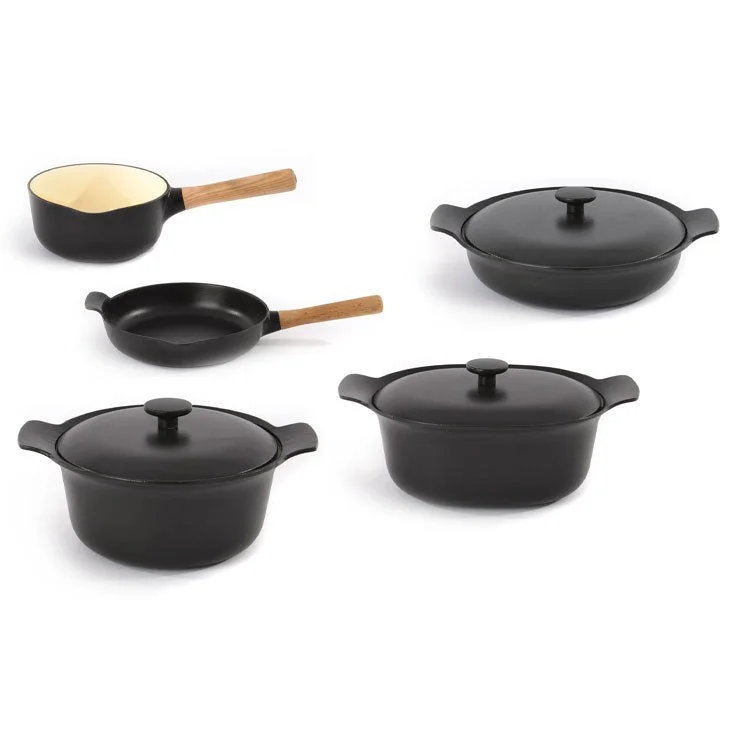 Ron Cast Iron Cookware Eight-Piece Set