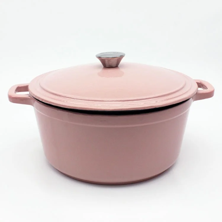 Neo 7-Quart Cast Iron Round Covered Stockpot