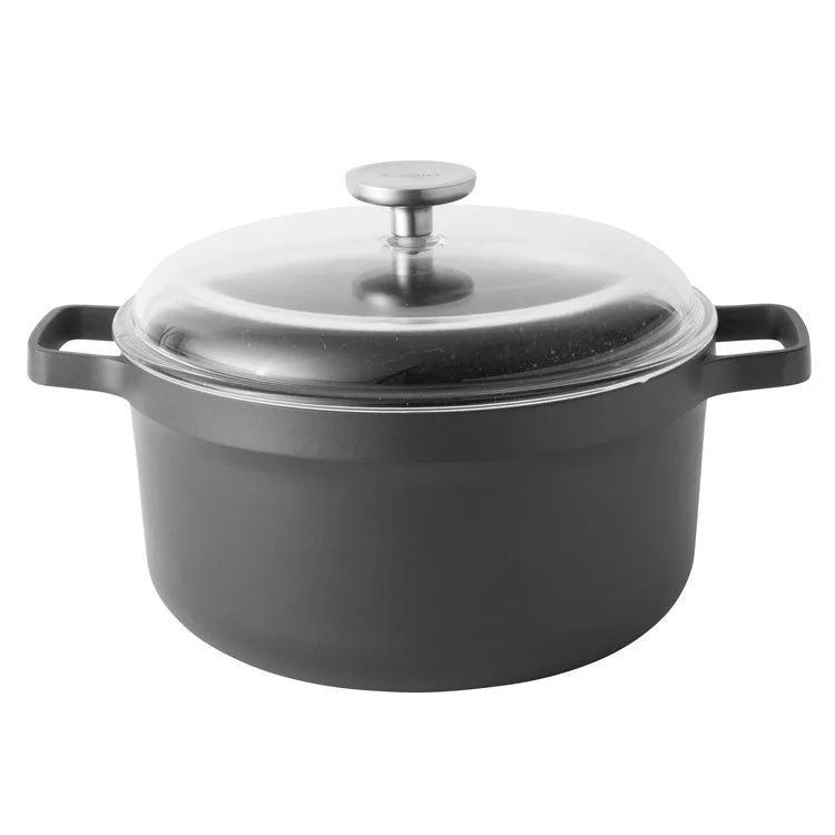 Gem 5.2-Quart 10" Cast Aluminum Non-Stick Covered Stock Pot