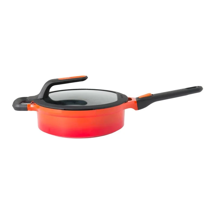 Gem 9.5" Cast Aluminum Non-Stick Covered Saute Pan