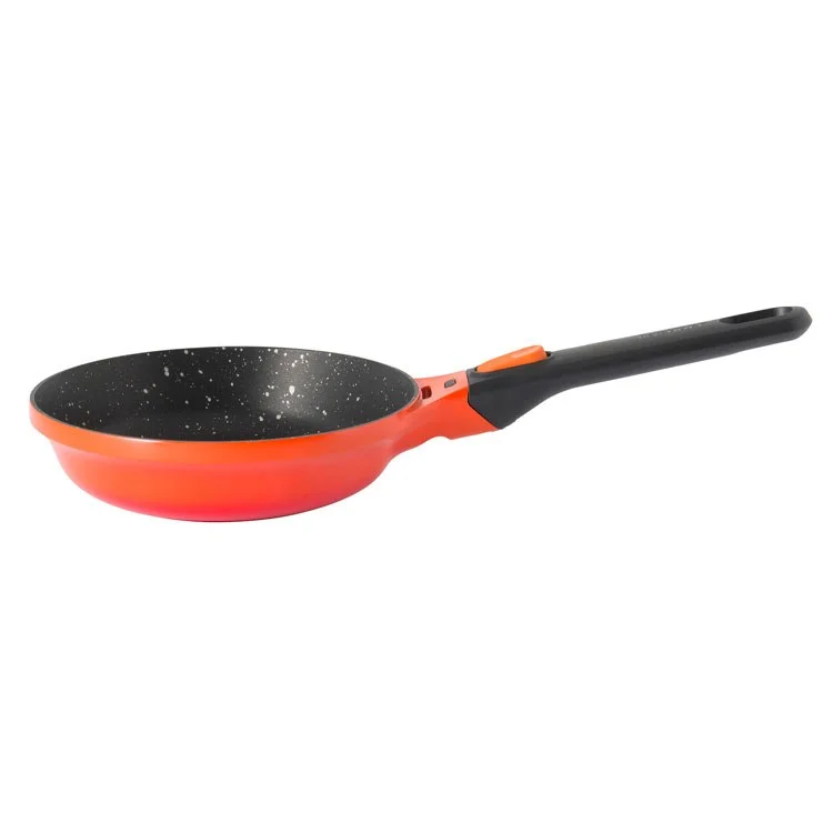 Gem 8" Cast Aluminum Non-Stick Fry Pan with Detachable Handle