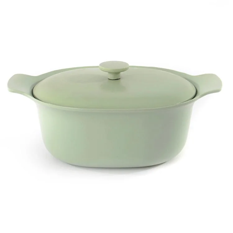 Ron 11" Cast Iron Covered Casserole 5.5-Quart