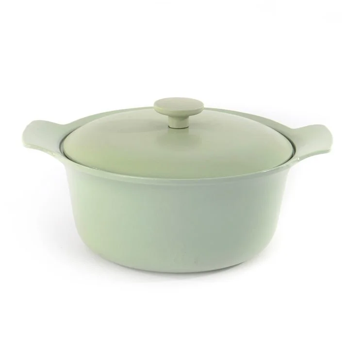 Ron 4.4-Quart 10" Cast Iron Covered Stockpot