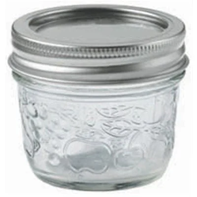 Bernardin 125 ml Mason Jar Glass 12 /Case