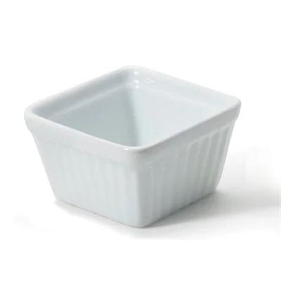 Bia Cordon Bleu 4.5 Oz Square Ramekin, White