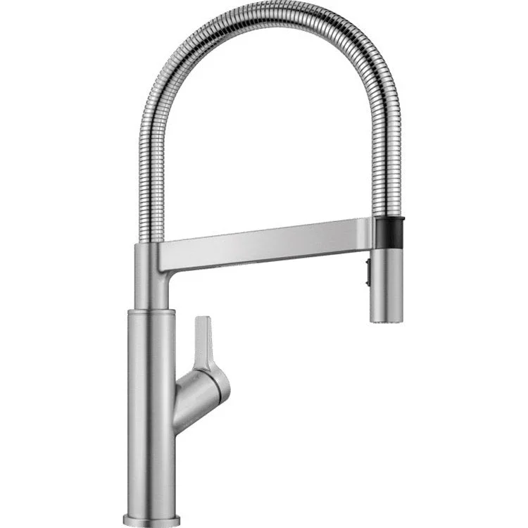 Kitchen Faucet Solenta Senso Semi-Pro 1 Lever CALGreen Stainless Steel 1.5 Gallons per Minute