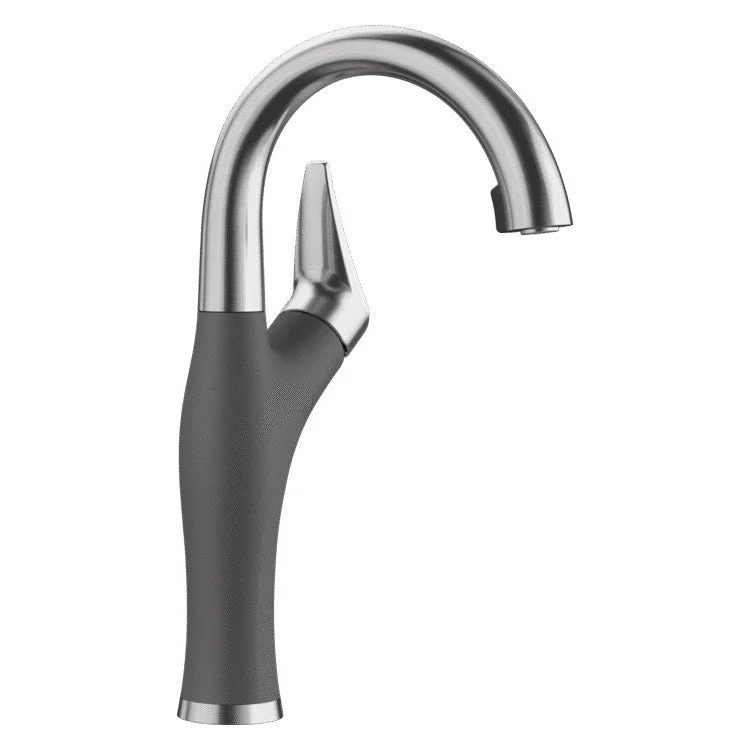 Bar Faucet Artona 1 Lever CALGreen Stainless Steel/Cinder 1.5 Gallons per Minute