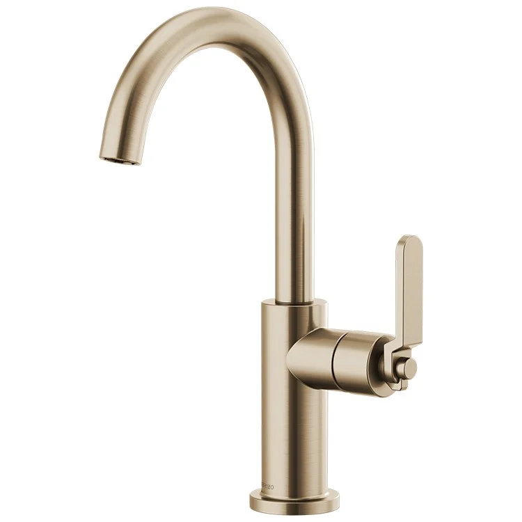 Litze Single Handle Bar Faucet with High-Arc Spout/Industrial Handle