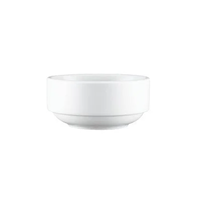 Browne Palm 10.5 Oz Stacking Bowl, White 36 /Case*