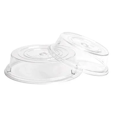 Cambro 10.2" Plate Clear Cover, 12/ Case