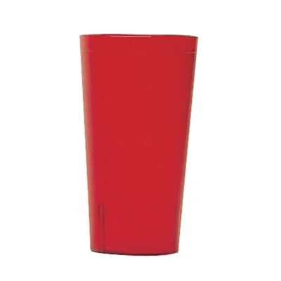 Cambro 12.6 Oz Plastic Tumbler, Red, 72 /Case