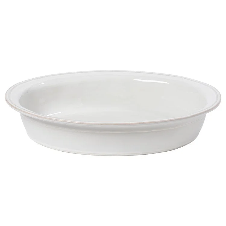 Fontana 16" Oval Baker - White