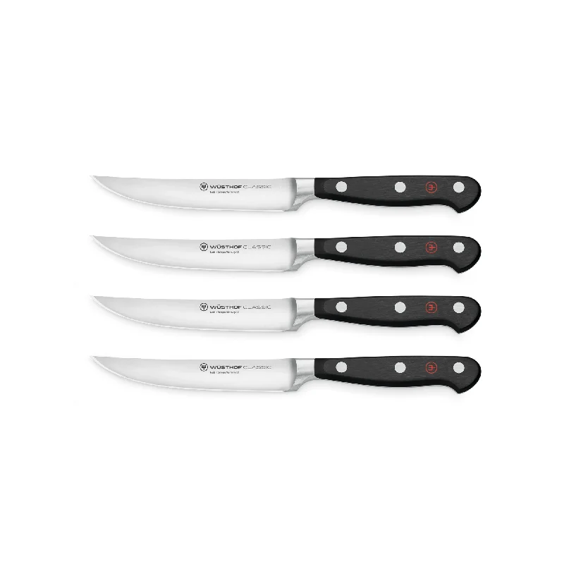 WÜSTHOF Classic 4-Piece Steak Knife Set