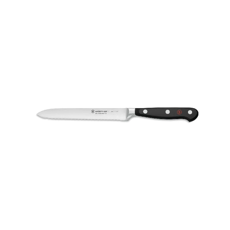 WÜSTHOF Classic 5'' Serrated Utility Knife