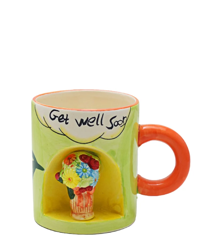 Kitchen Life Get Well Soon Mug 300ML - Brown