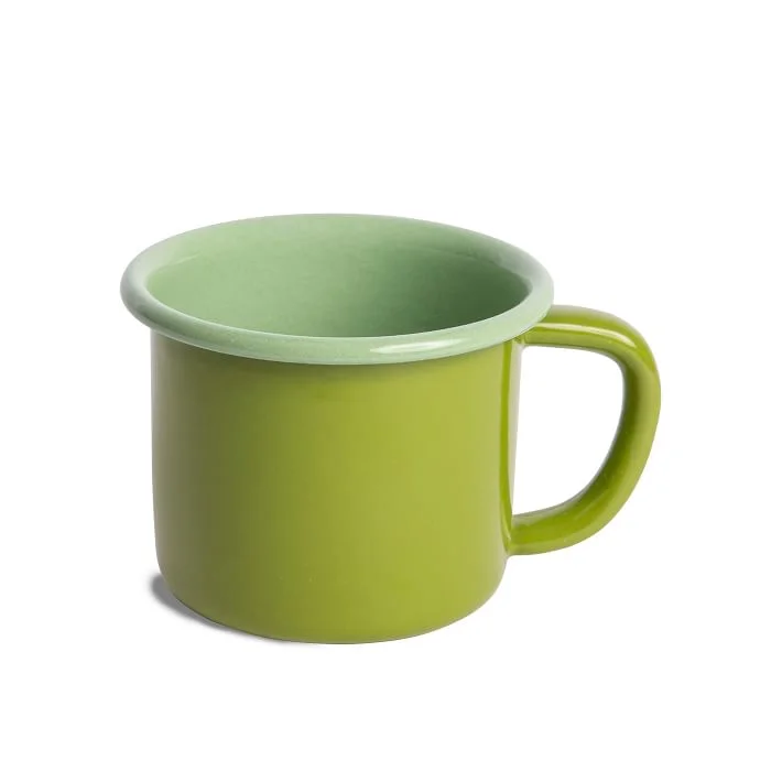 Crow Canyon - The Get Out Enamel Mug, Apple & Mint