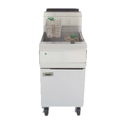 Dean 73 lb Decathlon Floor Fryer Natural Gas 150,000 BTU