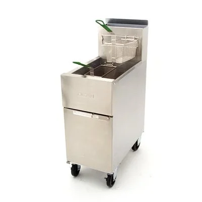 Dean SR142G 43 lb Super Runner Floor Fryer Propane 105,000 BTU