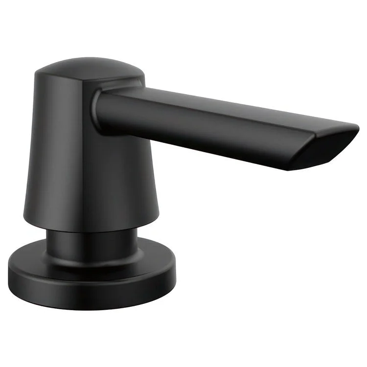 Soap Dispenser Monrovia Matte Black 4-15/16 Inch