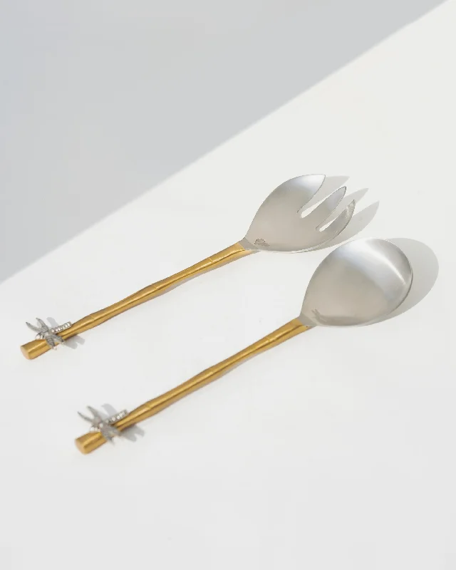 Dragonfly Salad Server (Set of 2)