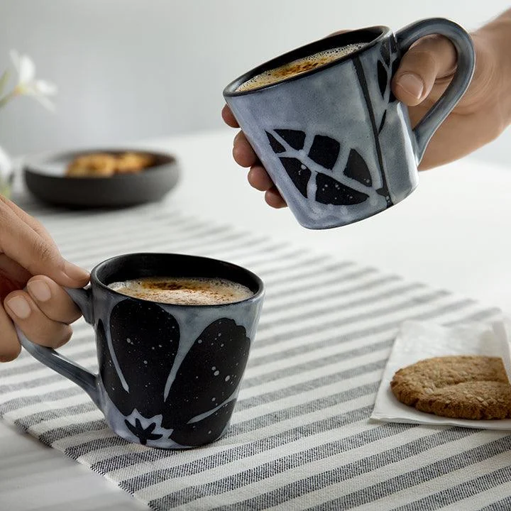 Eclipse Ceramic Coffee Mug Set of 2