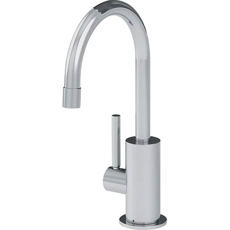 Hot Water Dispenser Pescara Little Butler 1 Lever Swivel Spout Polished Chrome 0.5 Gallons per Minute