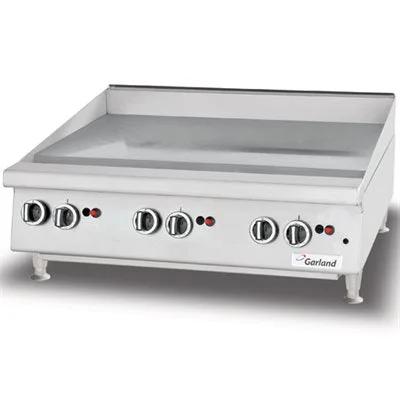 Garland 24" Countertop Griddle with Thermostat Controls Natural Gas 56,000 BTU