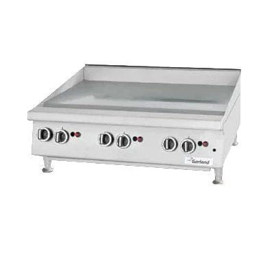 Garland 60" Countertop Griddle with Thermostat Controls Natural Gas 140,000 BTU