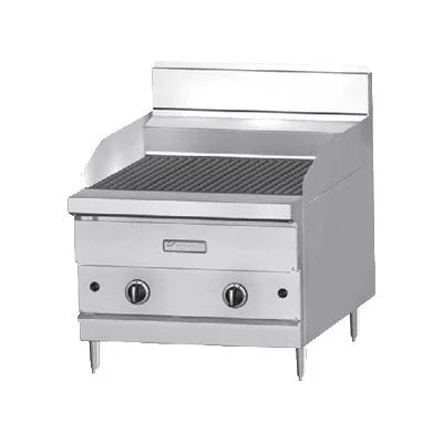 Garland GF Sentry 24" Countertop Ceramic Briquette Charbroiler Natural Gas 60,000 BTU