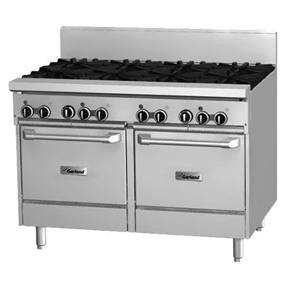 Garland GF Starfire 48" Range with 8 Burners & 2 Space Saver Ovens