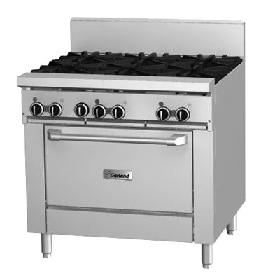 Garland GFE Starfire 36" Griddle with Hi-Lo Valves & Standard Oven Natural Gas 92,000 BTU