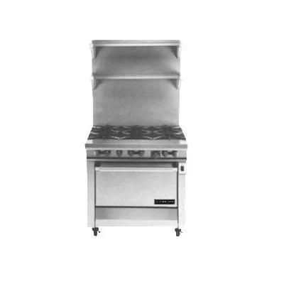 Garland Master Series 34" Heavy Duty 6 Burner Range Natural Gas 144,000 BTU