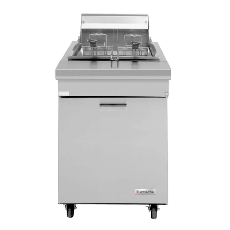 Garland Master Series 70 lb Range Match Floor Fryer Natural Gas 125,000 BTU