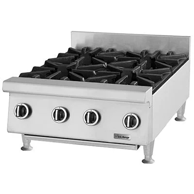 Garland U.S Range 48" Countertop 8 Burner Hotplate Natural Gas 240,000 BTU