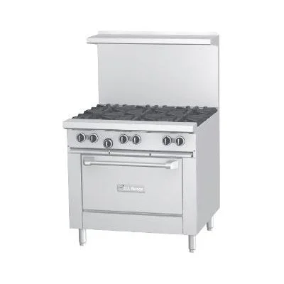 Garland U Series 36" Griddle with Standard Oven Natural Gas 92,000 BTU