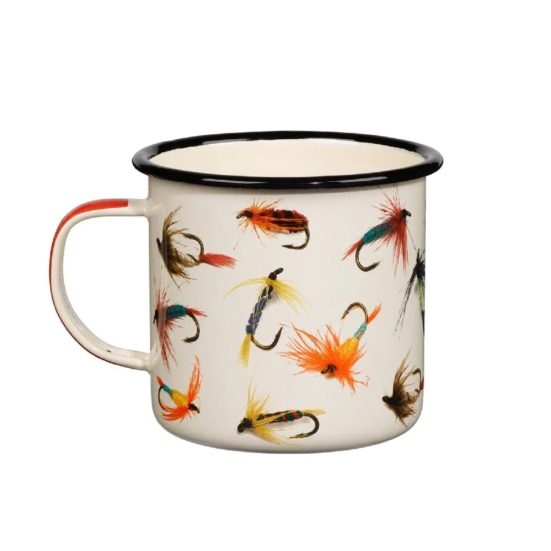 Gentlemen's Hardware - Fly Fishing Enamel Mug