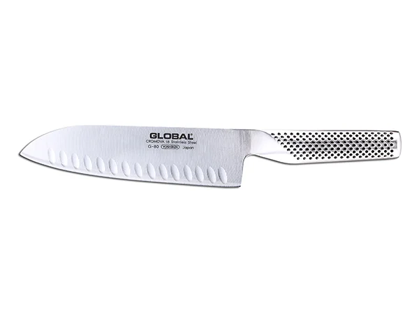 Global 7" Hollow Ground Santoku Knife