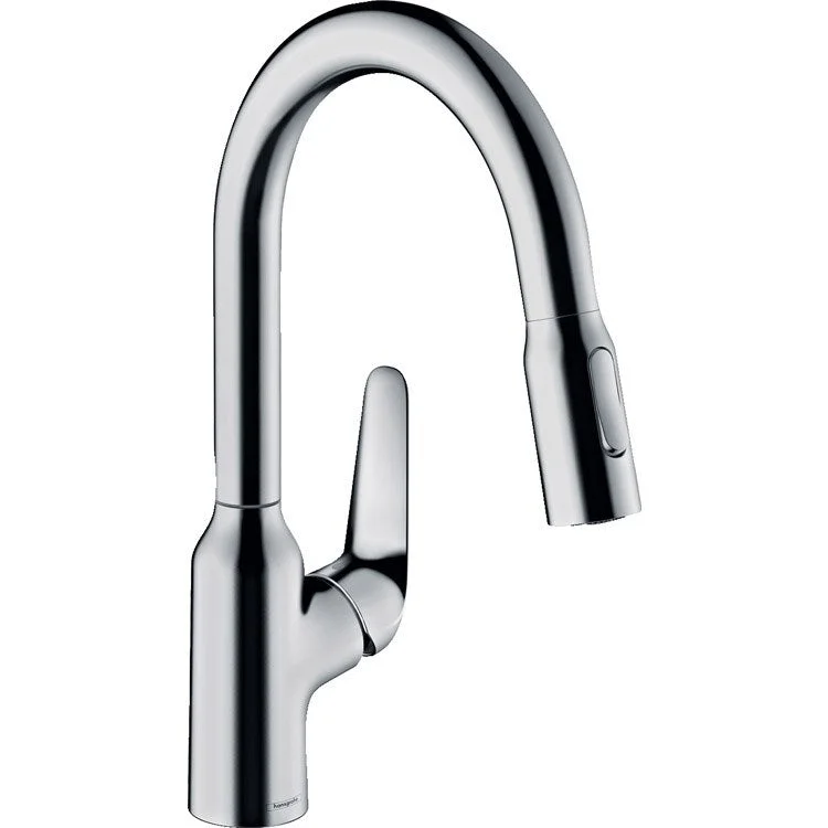 Kitchen Faucet Focus N Prep 1 Lever ADA Chrome Pull Down 2 Function 360 Degree Swivel 1.75 Gallons per Minute