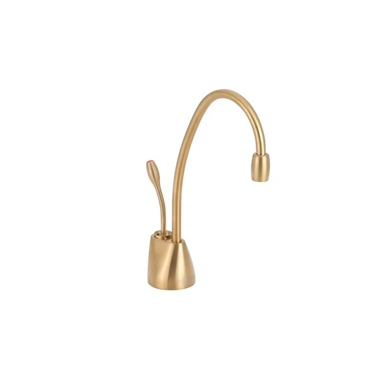 Hot Water Dispenser Indulge Contemporary 1 Lever Swivel Brushed Bronze