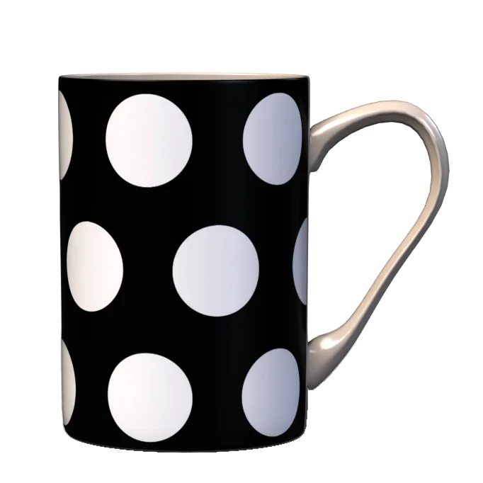 Kates Black and White Mug 3 Assorted