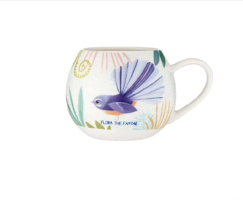 Kiwi Kids Flora the Fantail Hug Mug