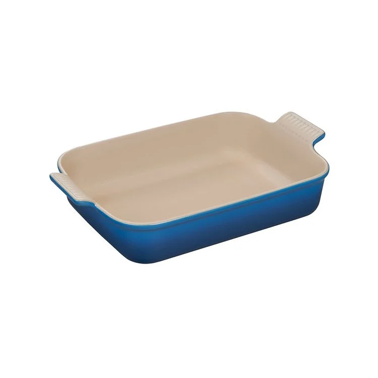 Heritage 4-Quart Stoneware Rectangular Dish - Marseille