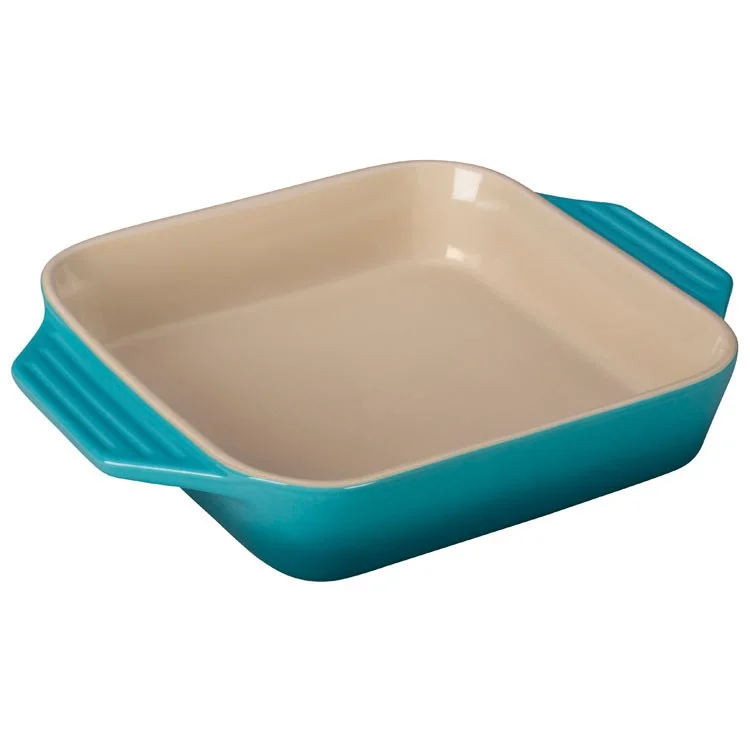 2.2-Quart (9.5") Stoneware Square Dish - Caribbean