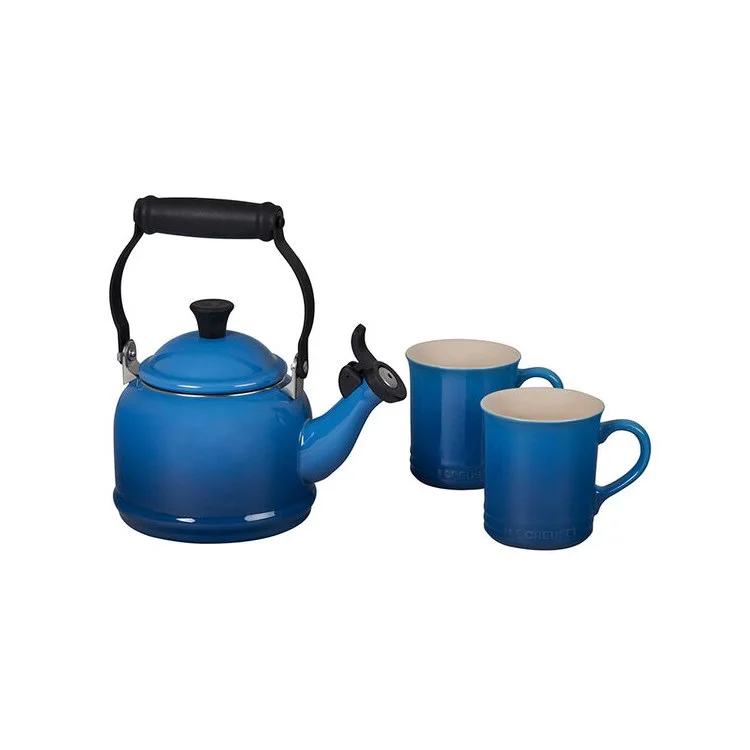 Demi Kettle and 2 Mugs Set - Marseille