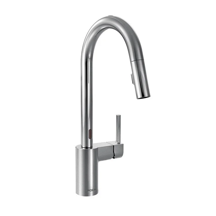 Align Single Handle High Arc Pull Down Kitchen Faucet with MotionSense