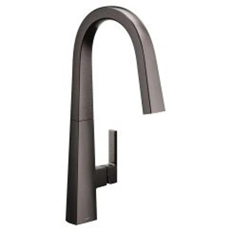 Kitchen Faucet Nio 1 Lever ADA Black Stainless Pull Down