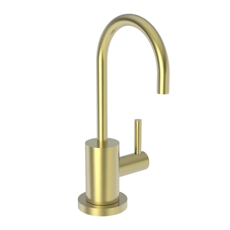 Cold Water Dispenser East Linear 1 Lever ADA Gooseneck Satin Brass PVD